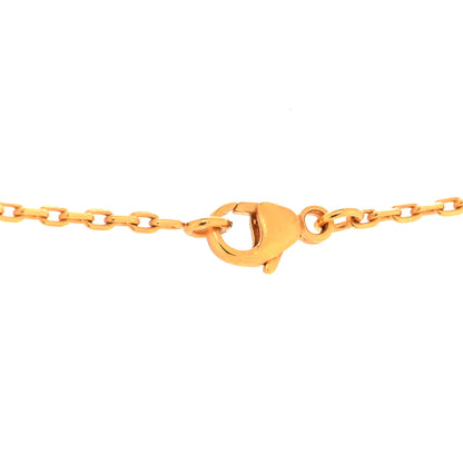 Hermes Swift Small O'Kelly Pendant Necklace Gold 4 of 5