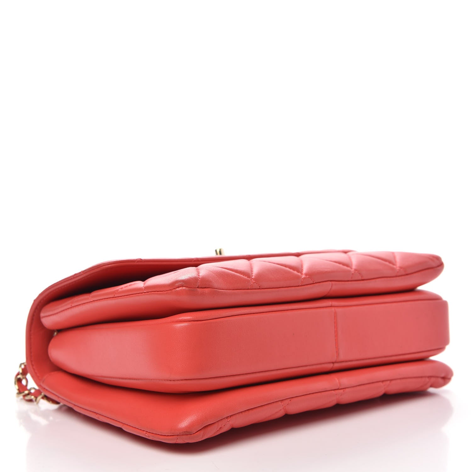 Chanel Lambskin Quilted Small Trendy CC Flap Dual Handle Bag Red 5 of 16