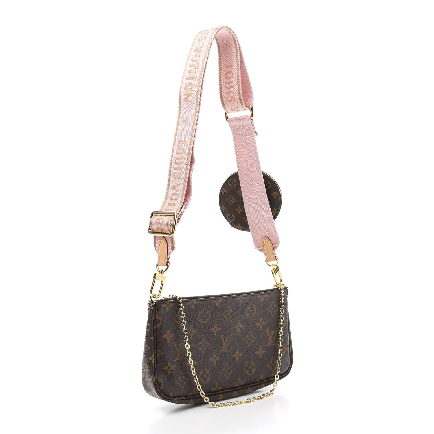 Louis Vuitton Monogram Multi Pochette Accessories Rose Clair 3 of 15