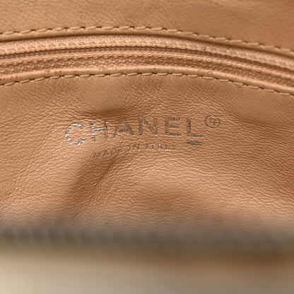 Chanel Goatskin Medium Luxe Ligne Bowler Beige 6 of 14