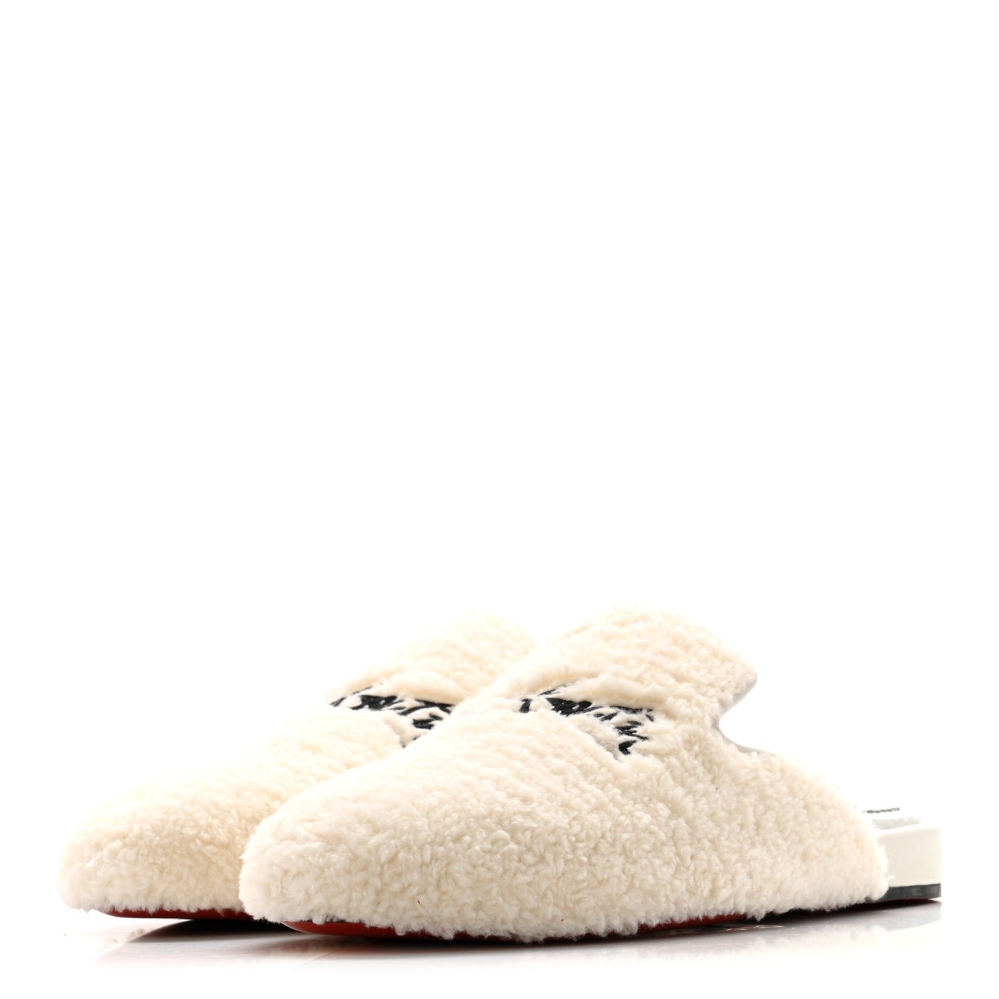 Shearling Womens Coolito Donna Loafer Mules 40.5 White