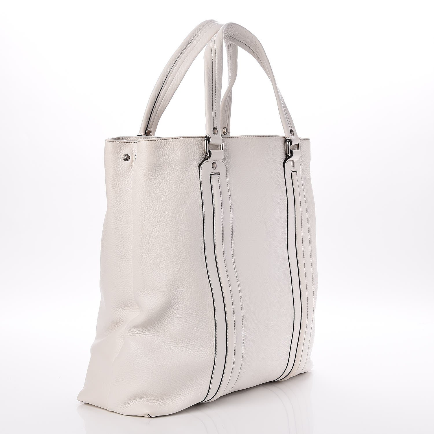 Gucci Calfskin Tote Bag White 3 of 7