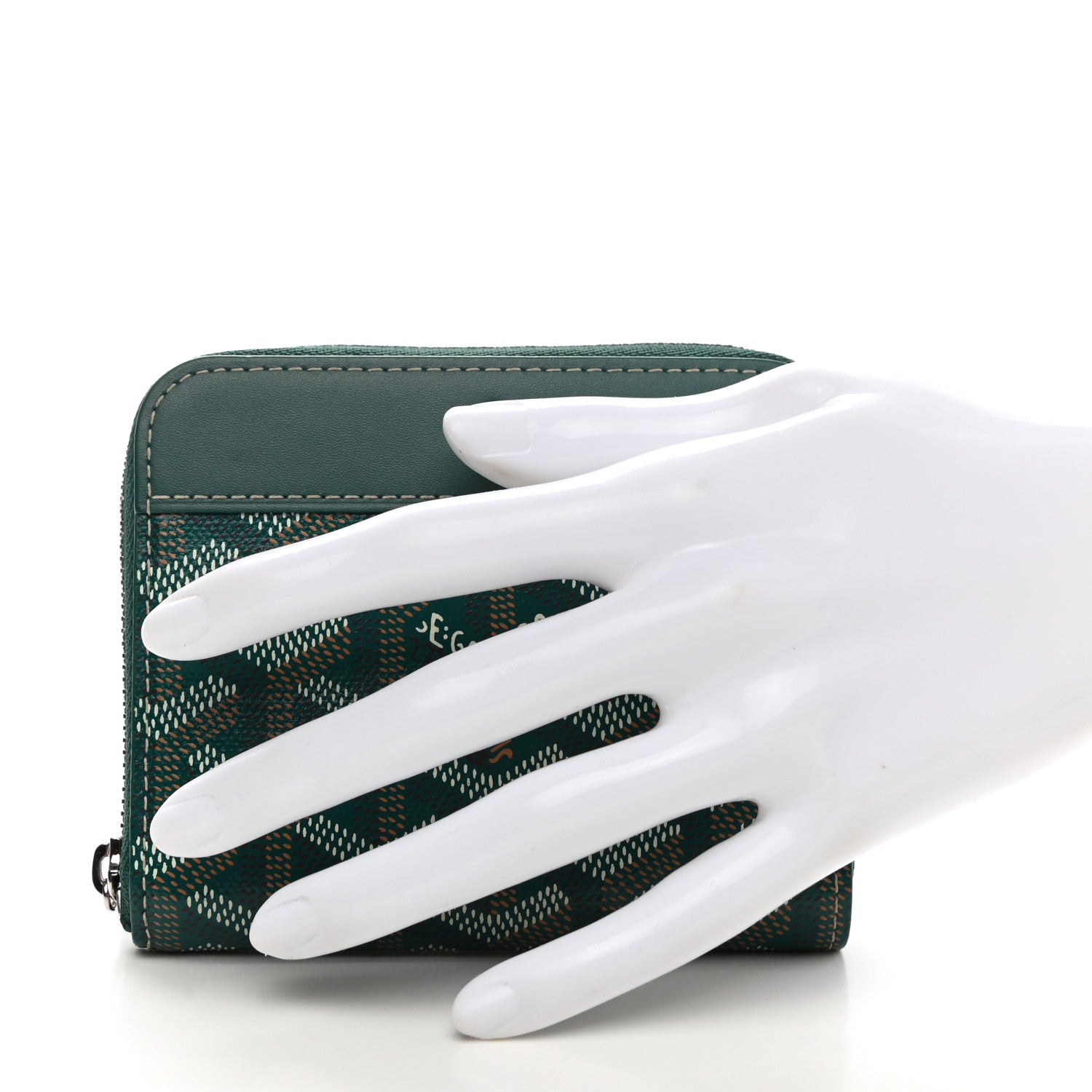 Goyard Goyardine Matignon Porte Monnaei Wallet Minty 2 of 7