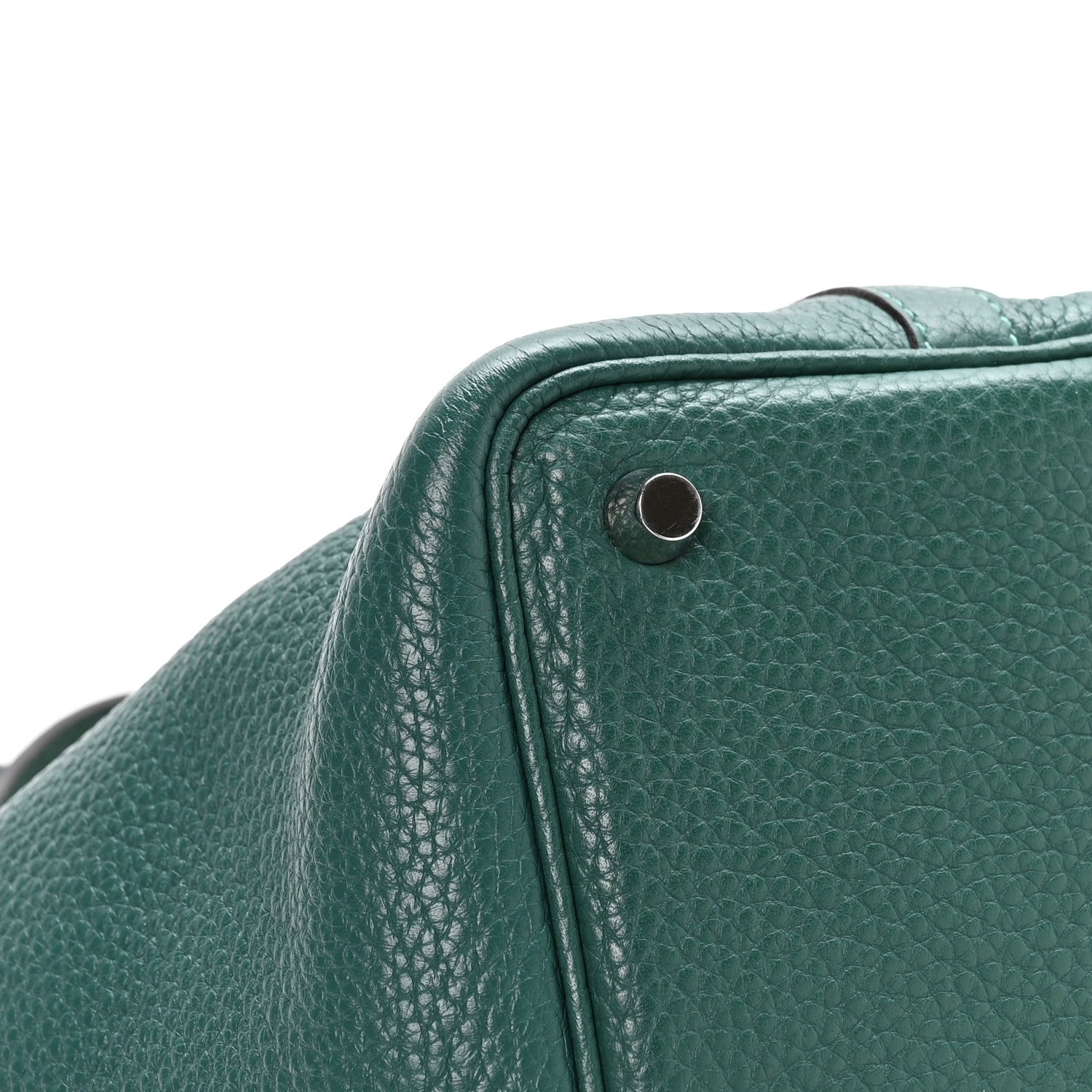 Hermes Taurillon Clemence Picotin Lock 18 PM Malachite 9 of 12