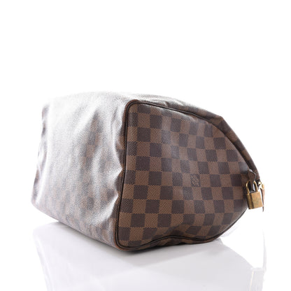 Louis Vuitton Damier Ebene Speedy 30 9 of 12