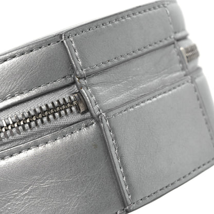 Chanel Metallic Glazed Calfskin Round As Earth Evening Bag Silver 14 of 14