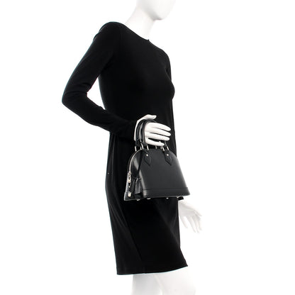Louis Vuitton Epi Alma BB Black 3 of 7