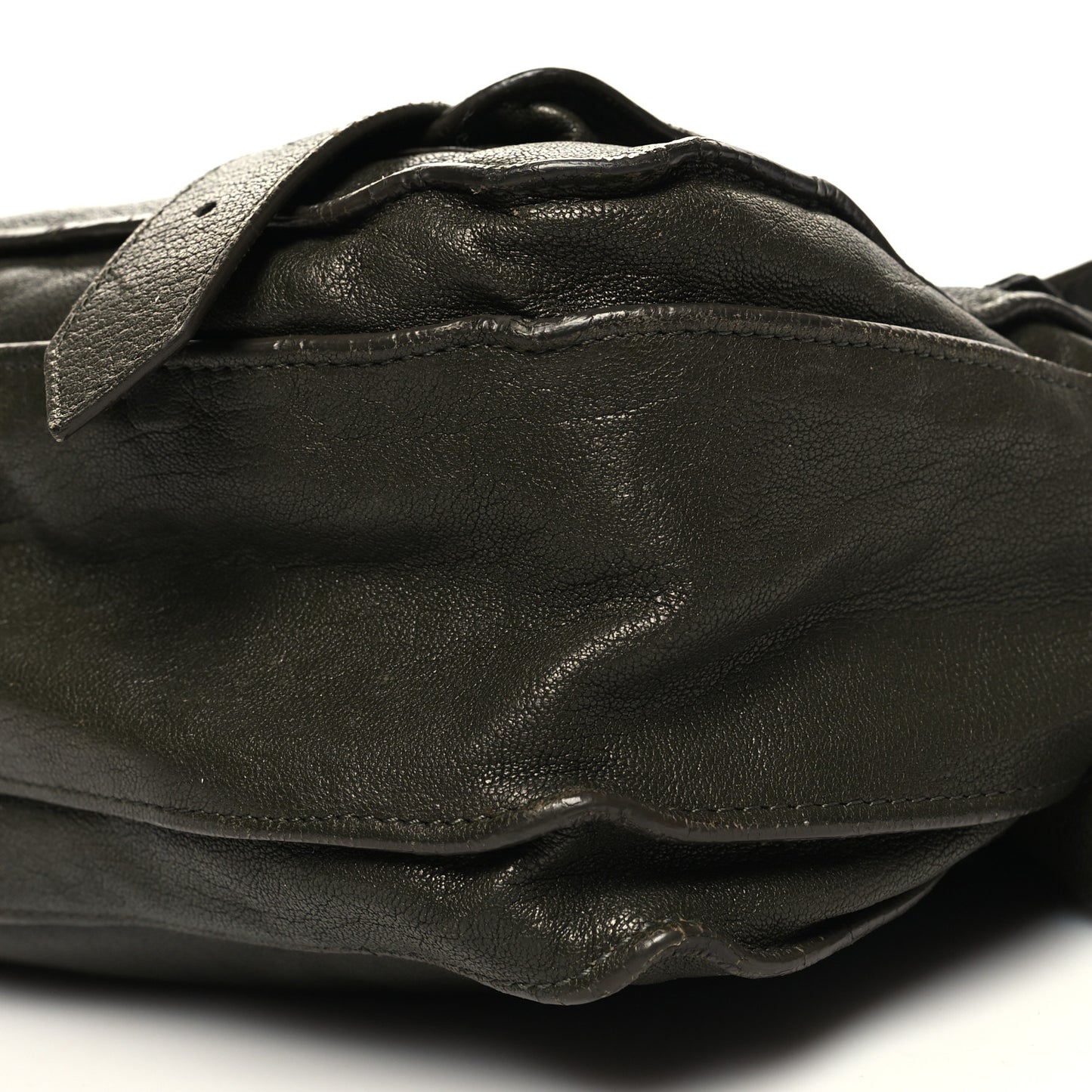 Lambskin Medium PS1 Satchel Military