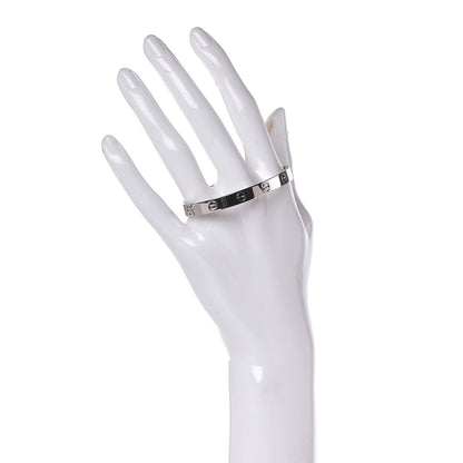 Cartier 18K White Gold LOVE Bracelet 16 2 of 7