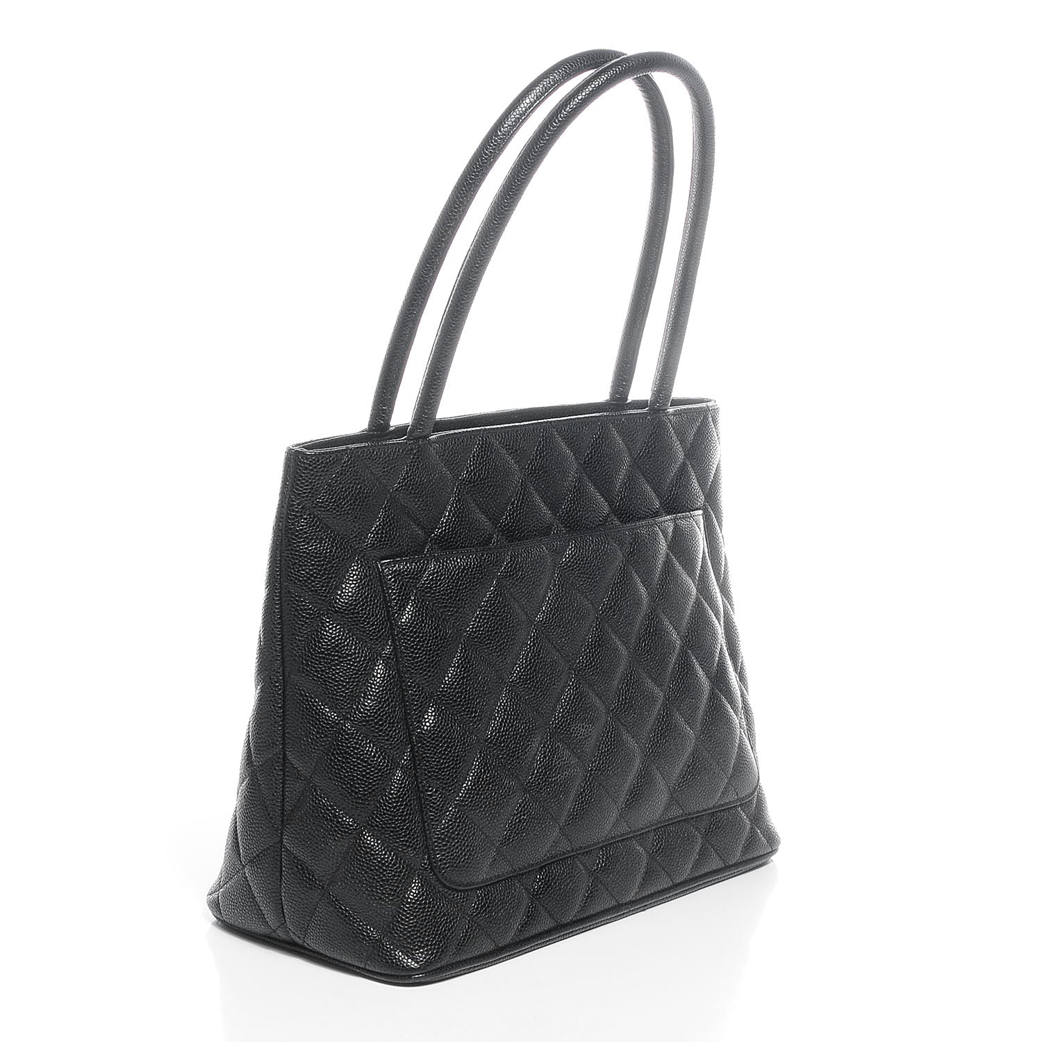 Chanel Caviar Medallion Tote Black 3 of 7