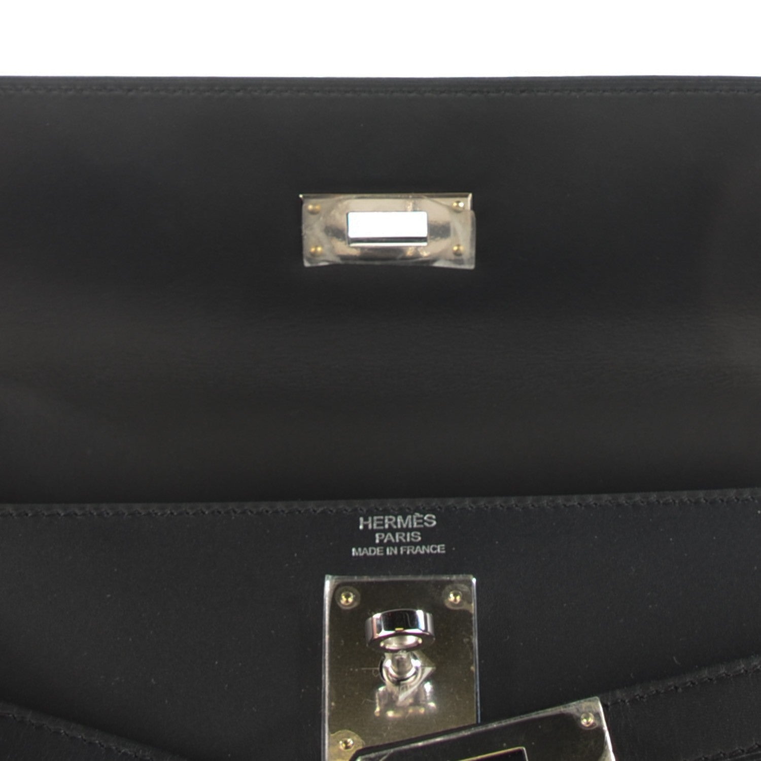Hermes Sombrero Kelly Sellier 32 Black 13 of 19