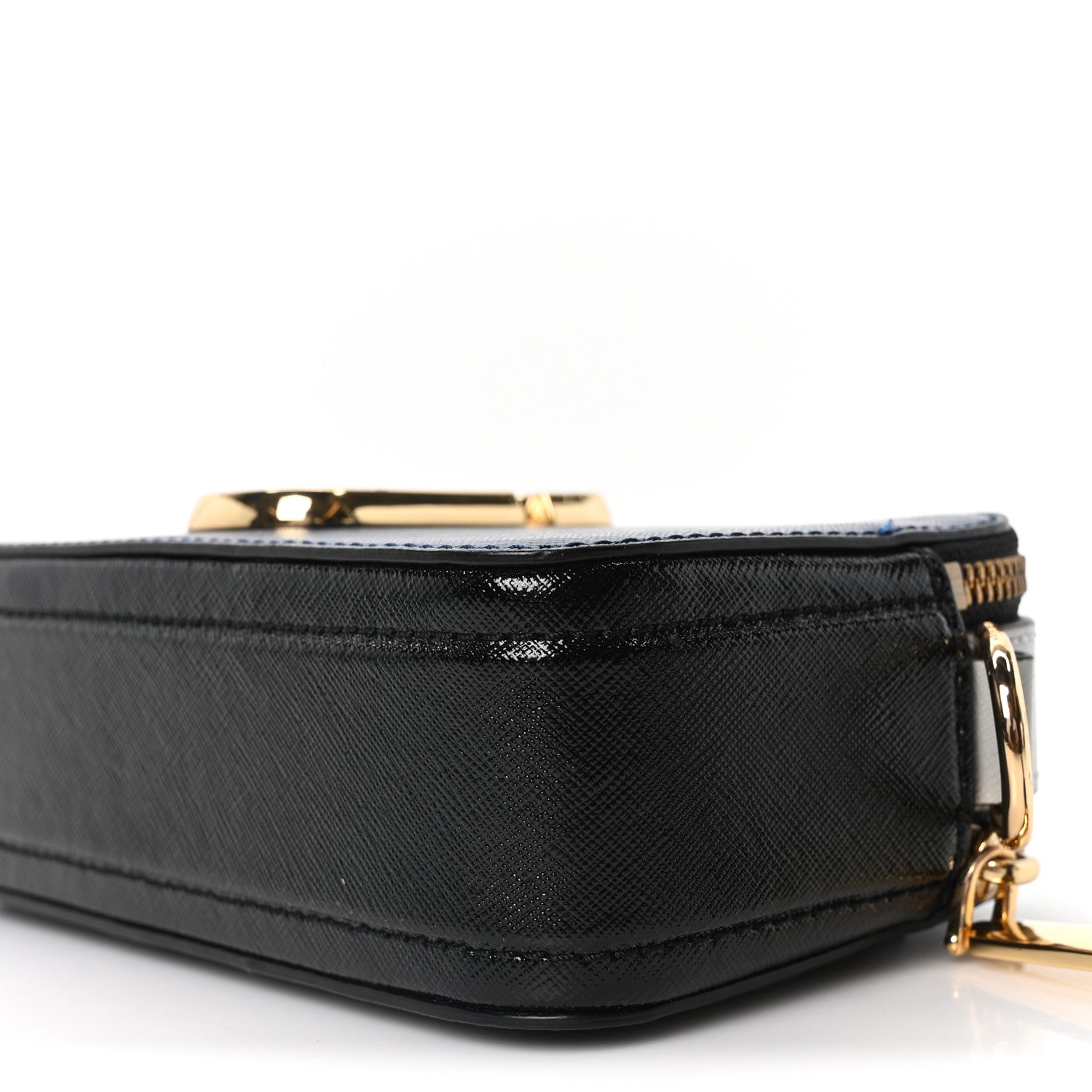 Marc Jacobs Saffiano Small Snapshot Camera Bag Navy Blue Multicolor 9 of 9