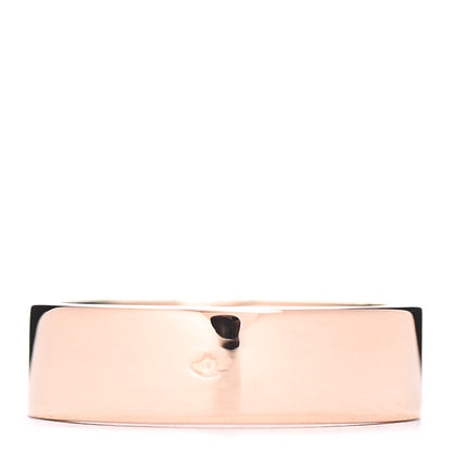 Hermes 18K Rose Gold Diamond PM Kelly Ring 46 3.75 3 of 5