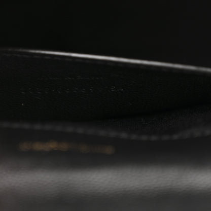 Saint Laurent Grain De Poudre Small Monogram Kate Satchel Black 7 of 13