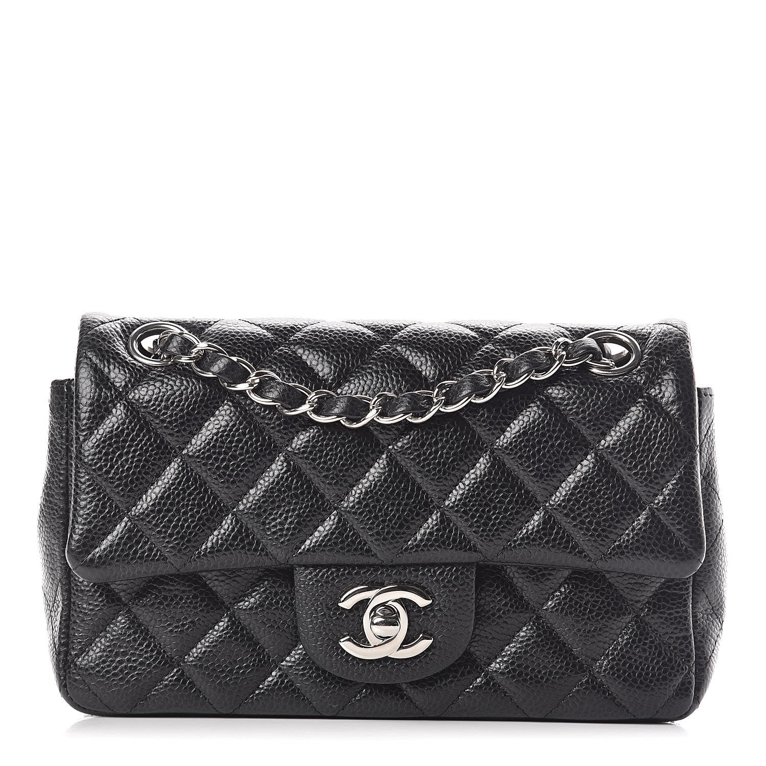 Chanel Caviar Quilted Mini Rectangular Flap Black 1 of 11