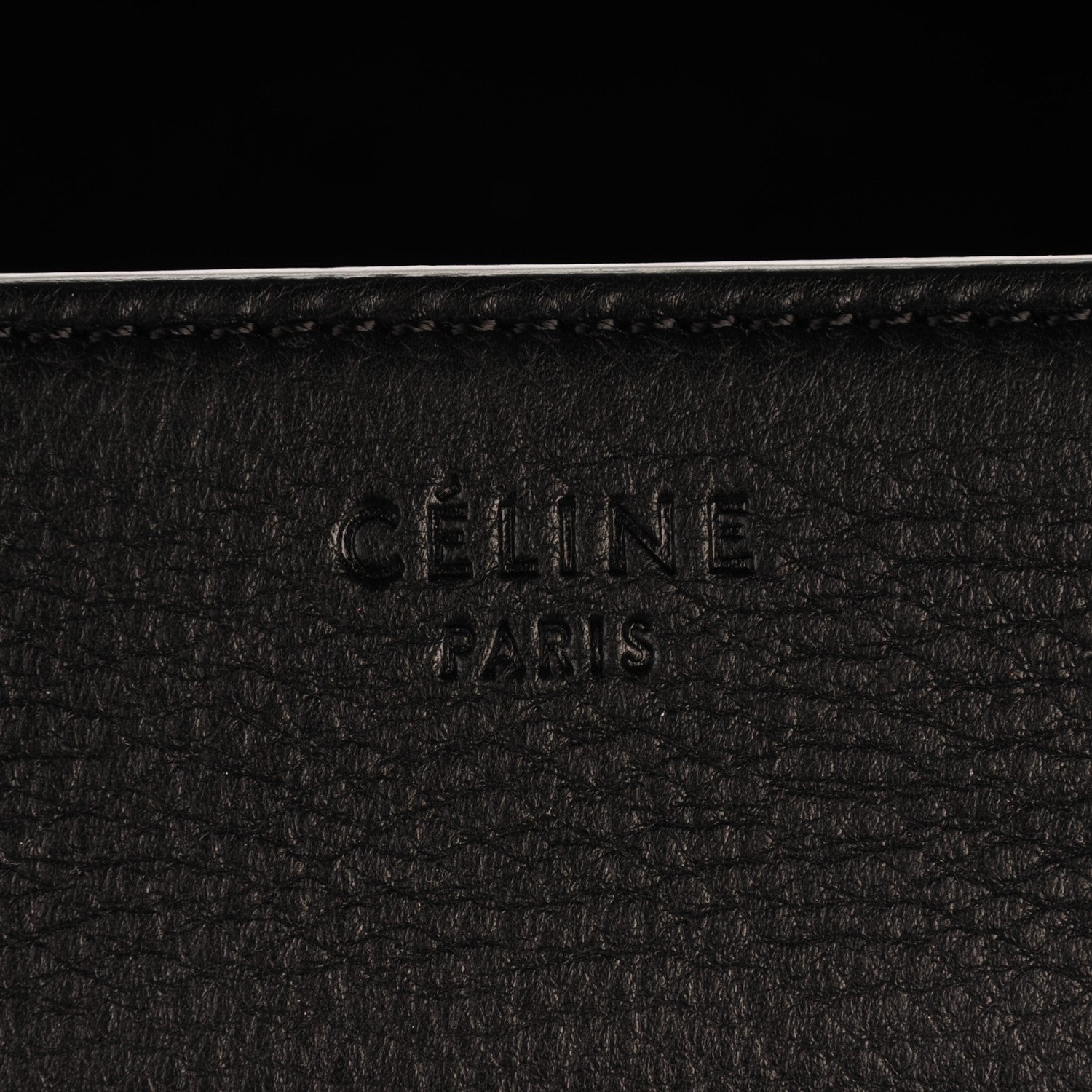 Celine Supple Calfskin Medium Phantom Luggage Black 6 of 6