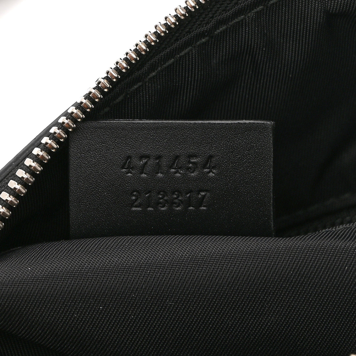 Gucci GG Supreme Monogram Web Messenger Bag Black 7 of 10