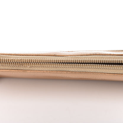 Chanel Caviar Large Timeless CC Zip Around Wallet Beige 17 of 28