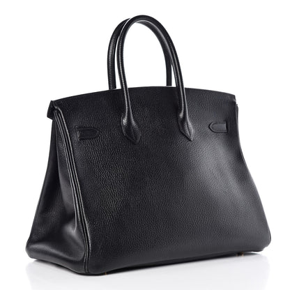 Hermes Ardennes Birkin 35 Black 3 of 34