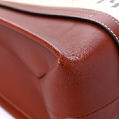 Chloe Calfskin Medium Woody Ribbon Tote Sepia Brown 7 of 12