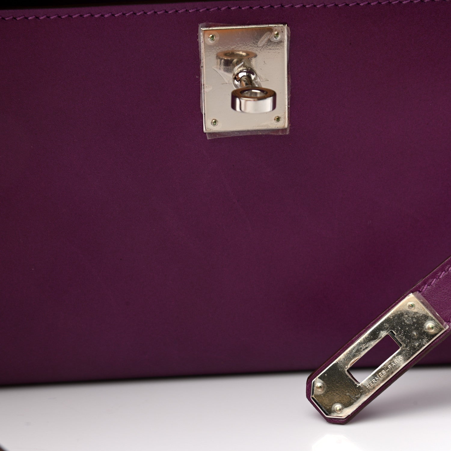 Hermes Swift Kelly Cut Clutch Pochette Anemone 8 of 8