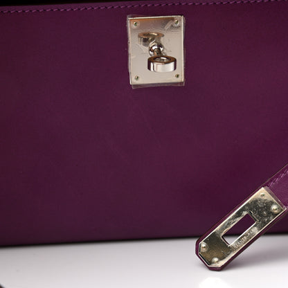 Hermes Swift Kelly Cut Clutch Pochette Anemone 8 of 8