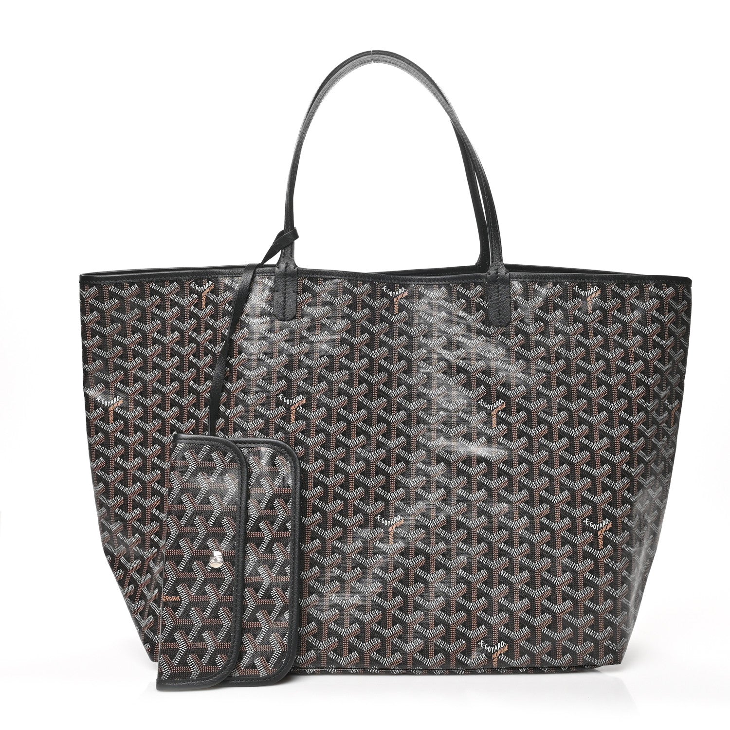 Goyard Goyardine Saint Louis GM Black 1 of 8