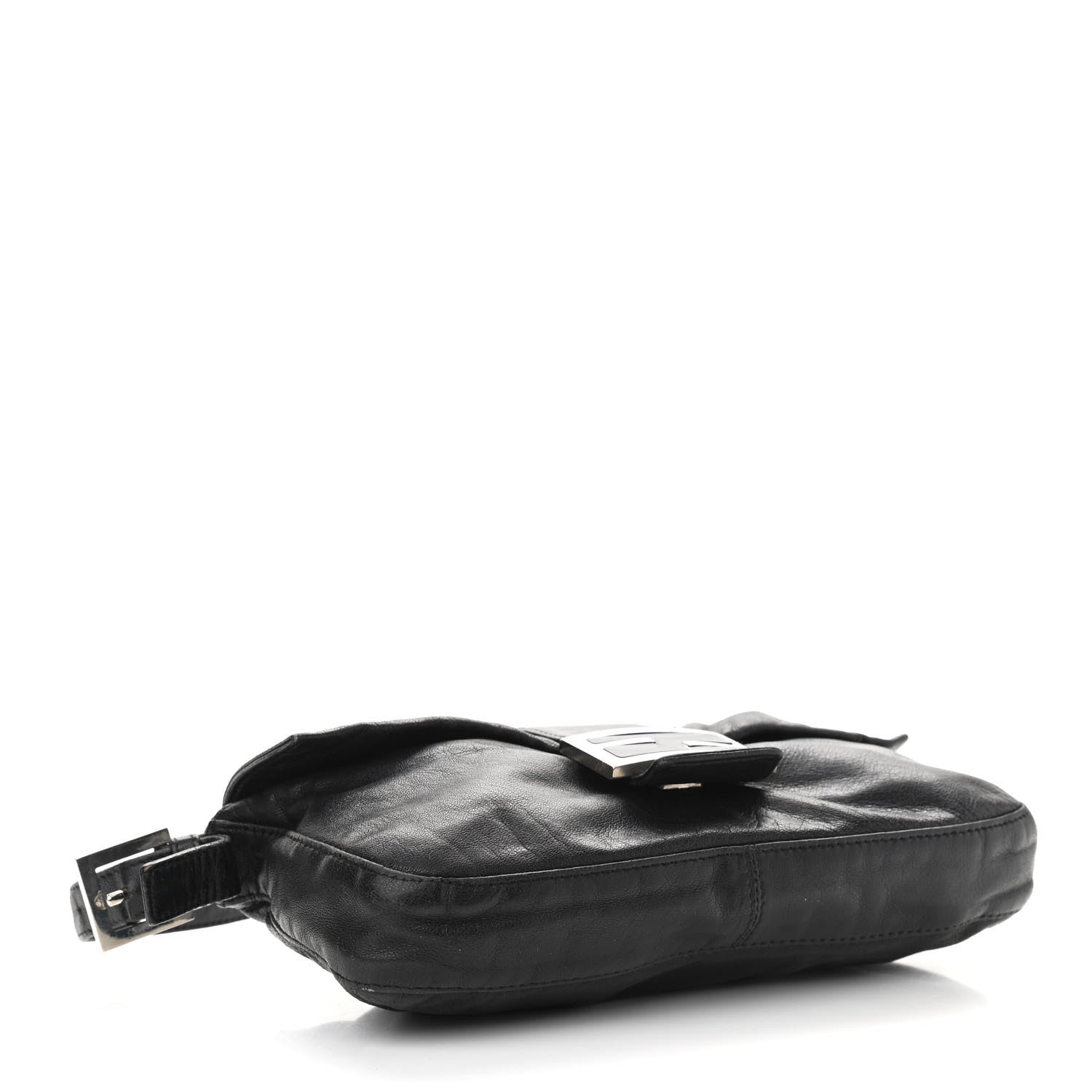 Fendi Calfskin Baguette Black 4 of 13