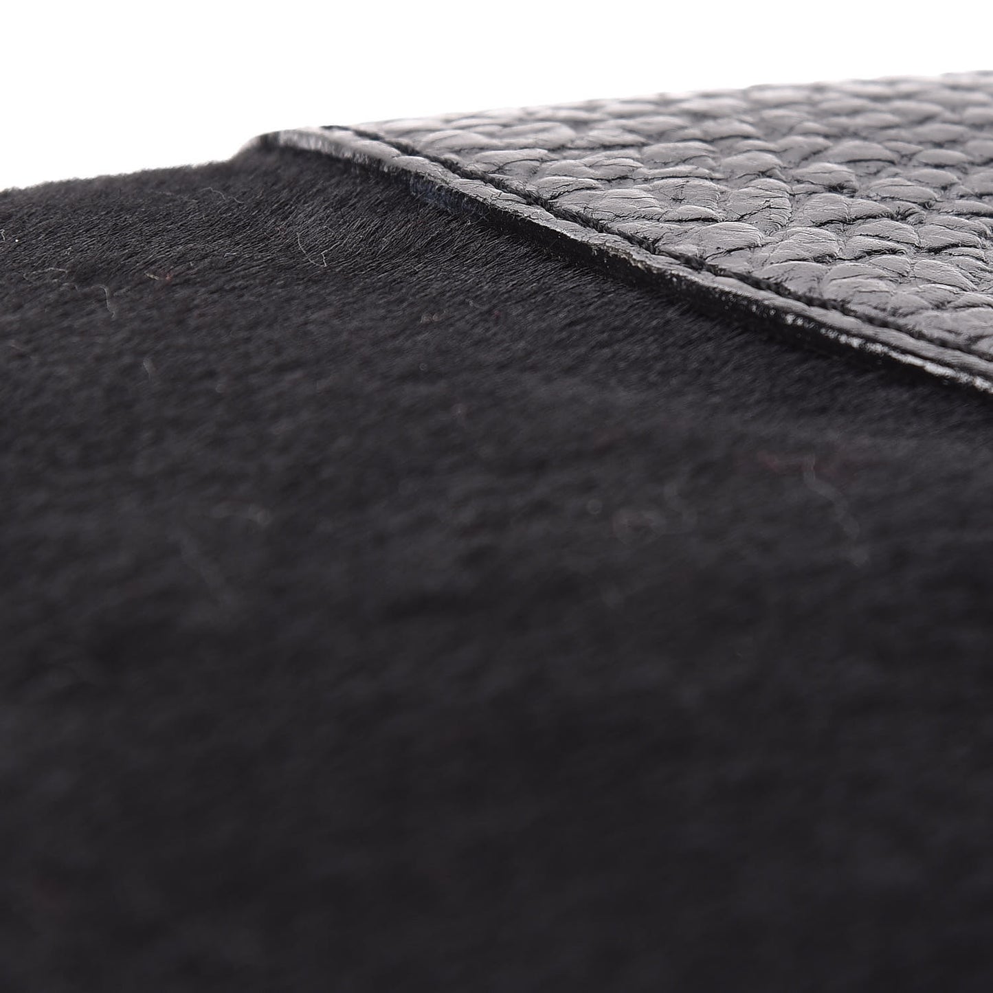 Pony Hair Mens Cabas Whistler Black