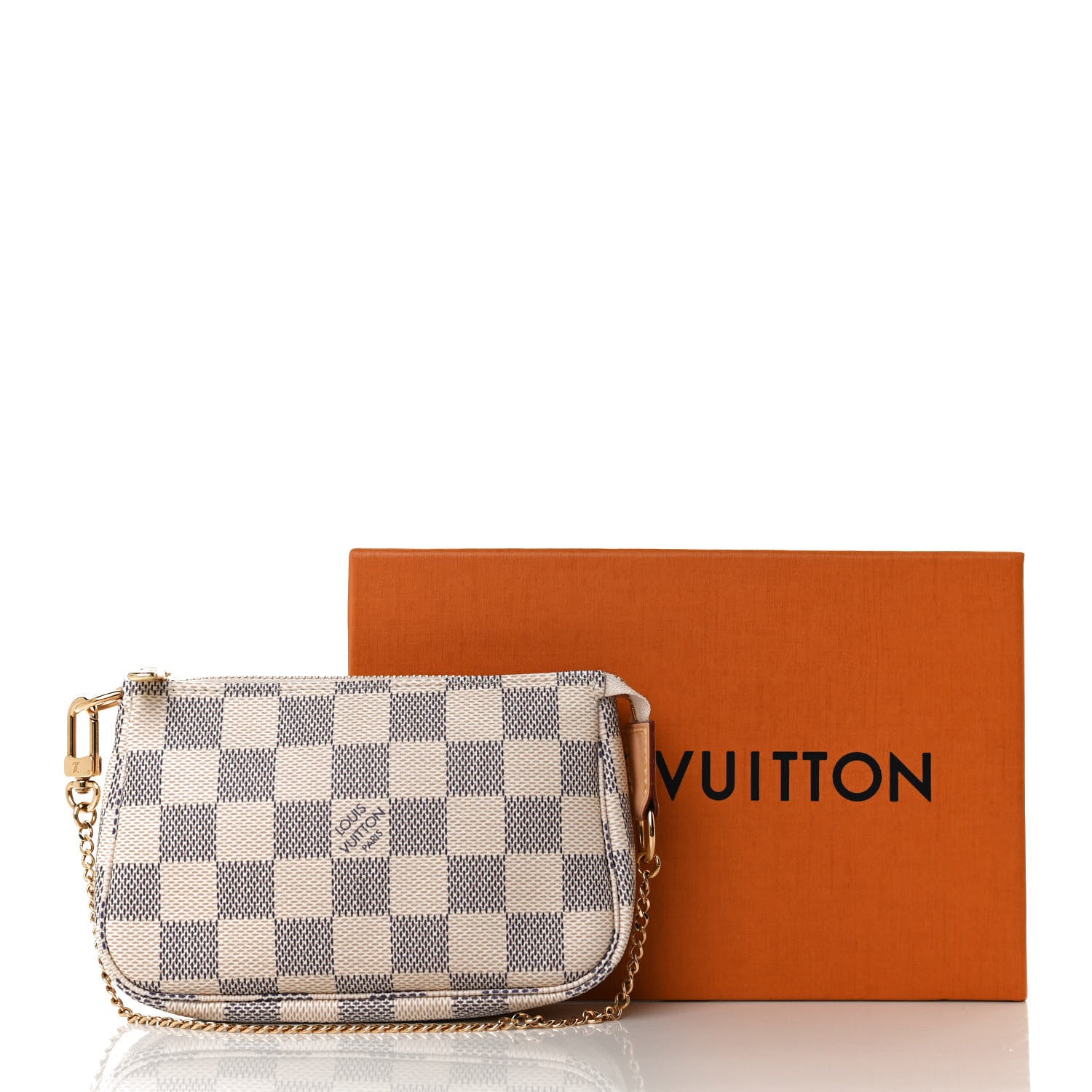 Louis Vuitton Damier Azur Mini Pochette Accessories 10 of 10