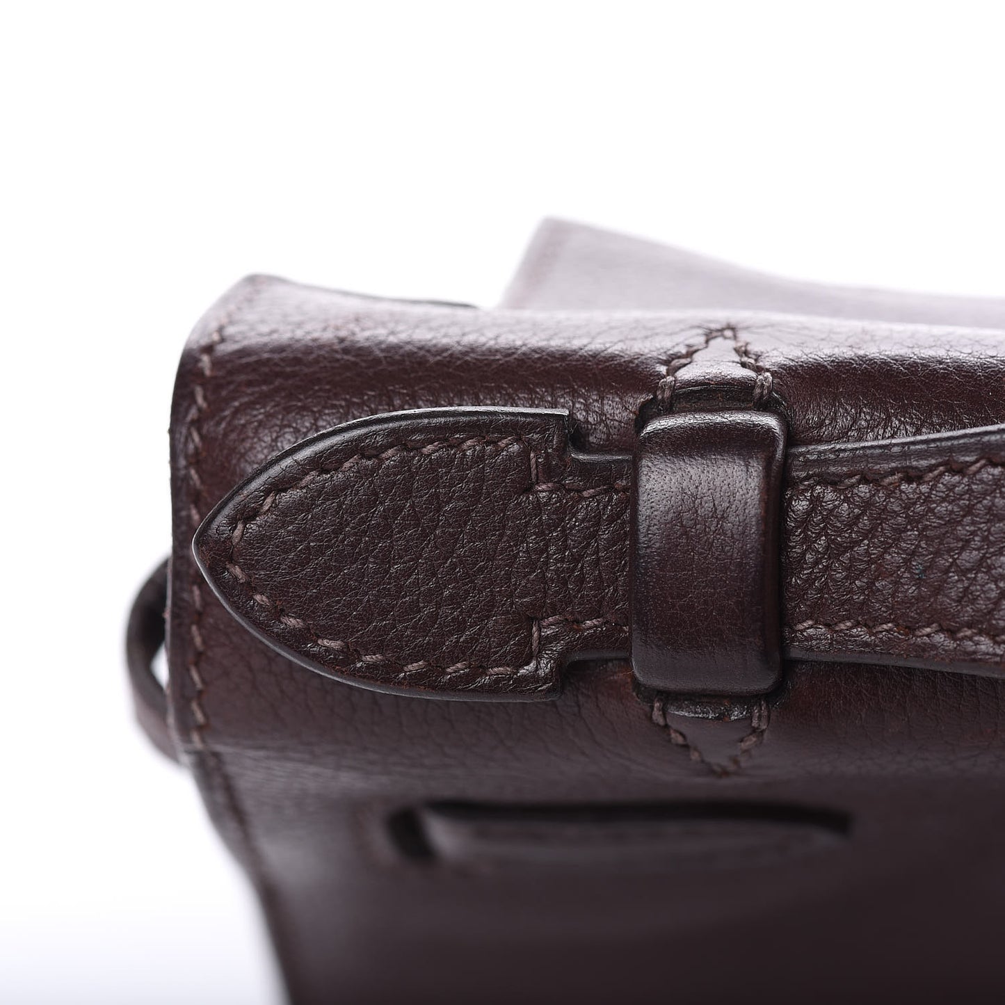 Evergrain Kelly Pochette Clutch Havane
