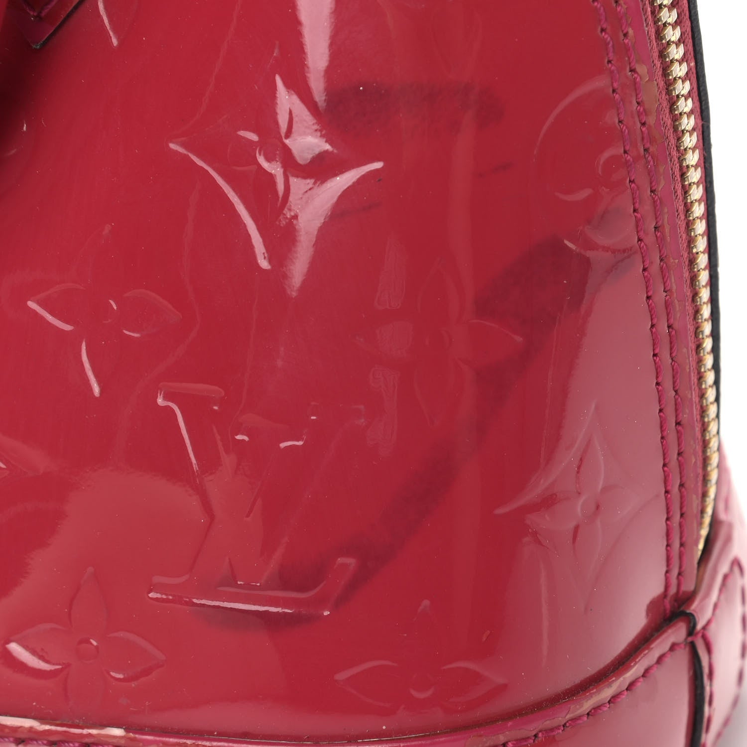 Louis Vuitton Vernis Alma BB Rose Indien 13 of 14