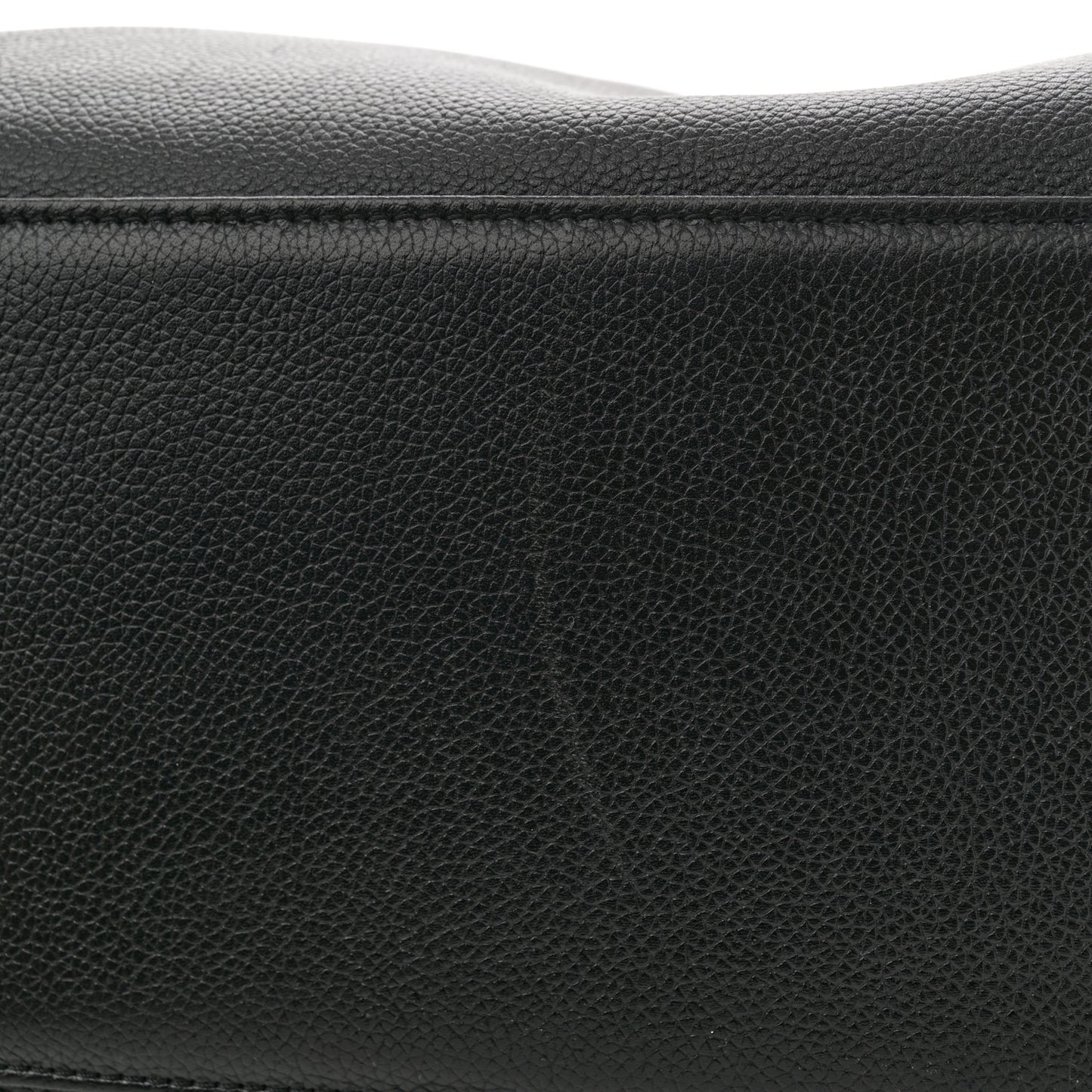 Calfskin Cerf Executive Shopper Black