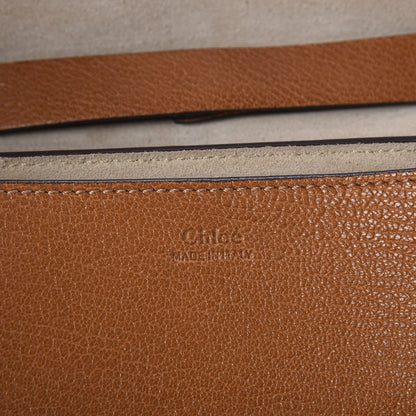 Chloe Grained Lambskin Drew Shoulder Bag Caramel 5 of 9
