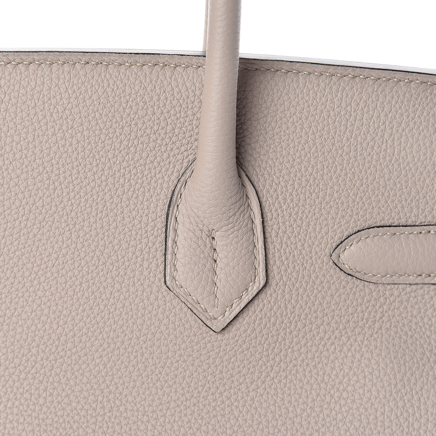 Hermes Togo Birkin 30 Gris Tourterelle 26 of 34