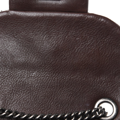 Chanel Calfskin Coco Sporran Small Tassel Flap Dark Brown 11 of 12