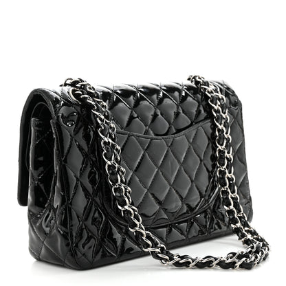 Chanel Patent Quilted Medium Double Flap Black 3 of 12