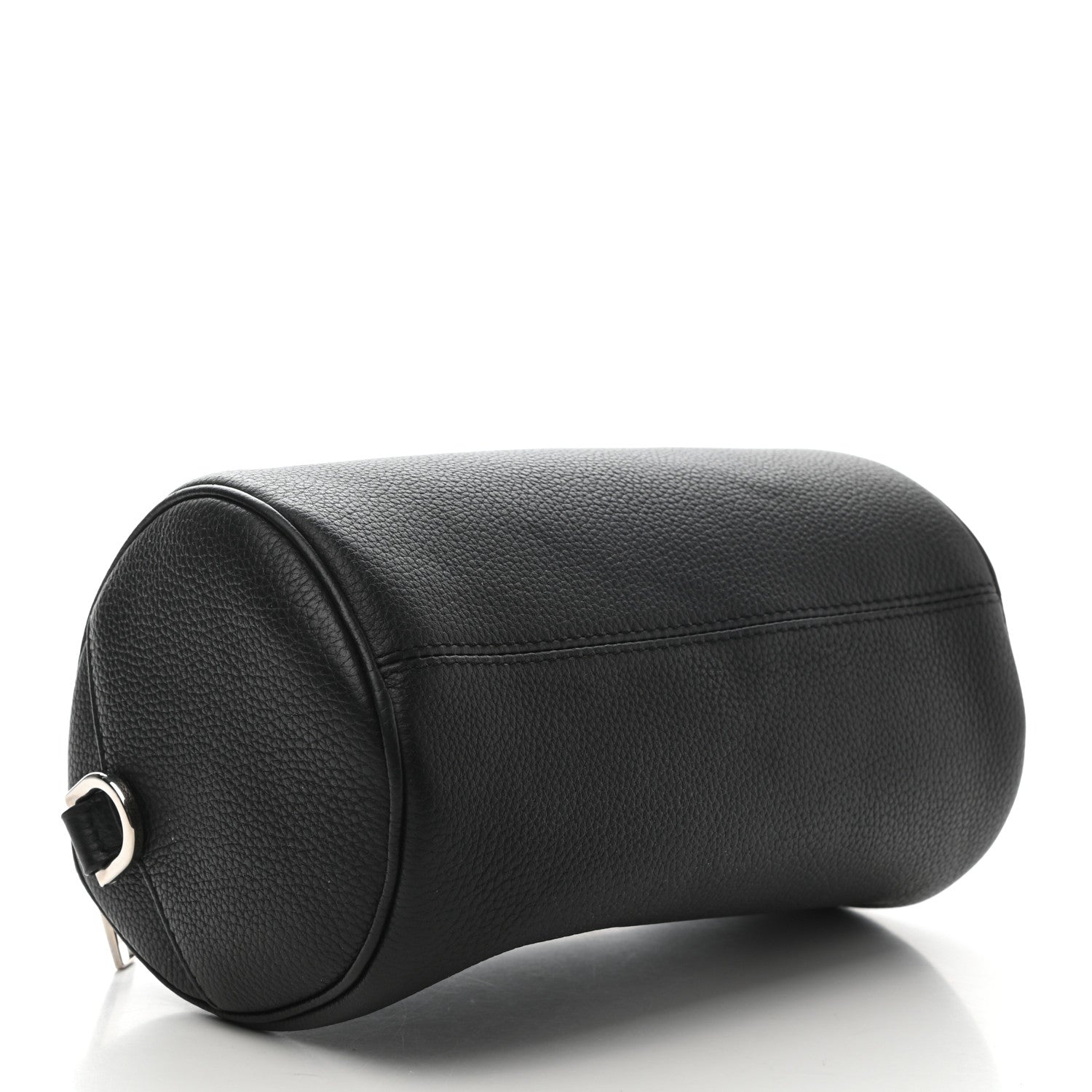 Christian Dior HOMME Grained Calfskin Mens Roller Pouch Black 4 of 6