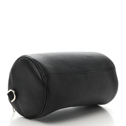 Christian Dior HOMME Grained Calfskin Mens Roller Pouch Black 4 of 6