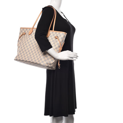 Louis Vuitton Damier Azur Neo Neverfull MM 2 of 14