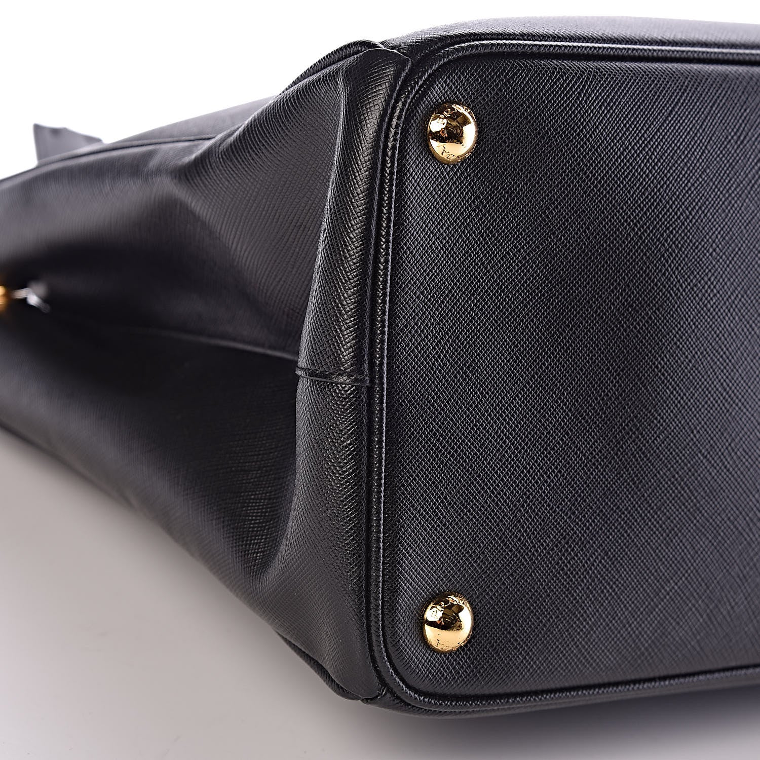 Prada Saffiano Large Galleria Double Zip Tote Black 9 of 11