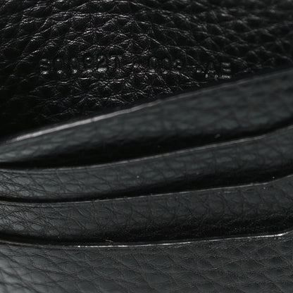 Tom Ford Grained Calfskin Zip Coin Purse Black 12 of 13