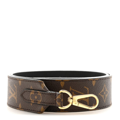 Louis Vuitton Monogram Bandouliere Shoulder Strap Black 1 of 5