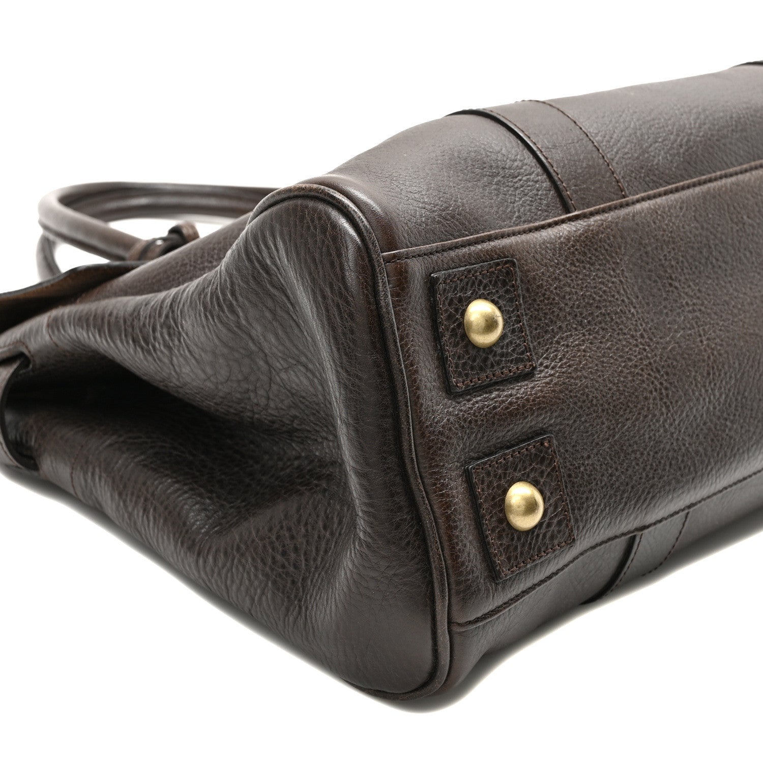 Mulberry Natural Vegetable Tanned Bayswater Chocolate 8 of 9