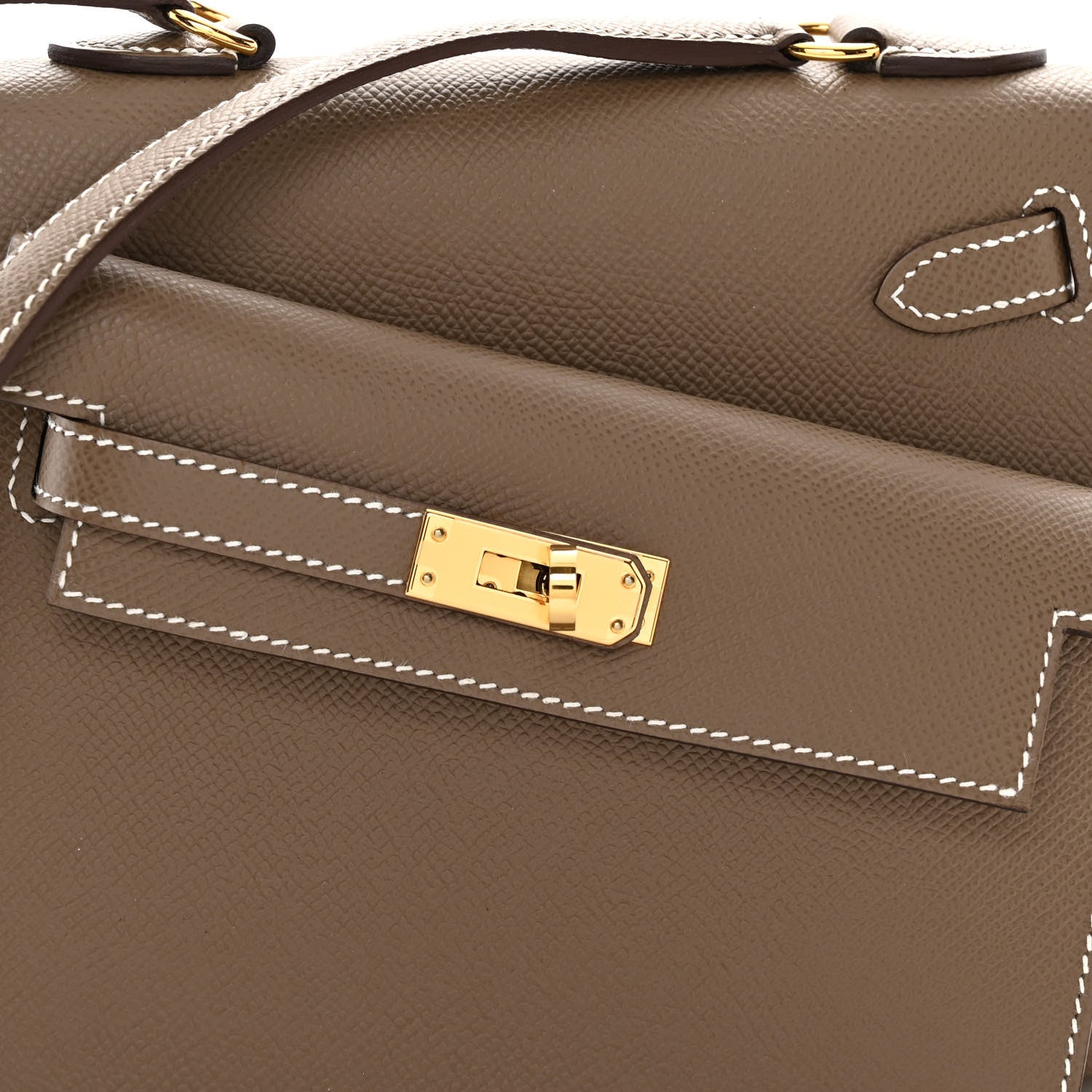 Hermes Epsom Kelly En Desordre Sellier 20 Etoupe 8 of 11