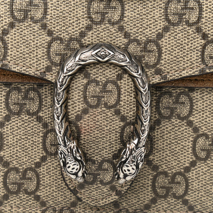 Gucci GG Supreme Monogram Super Mini Dionysus Shoulder Bag Taupe 11 of 11