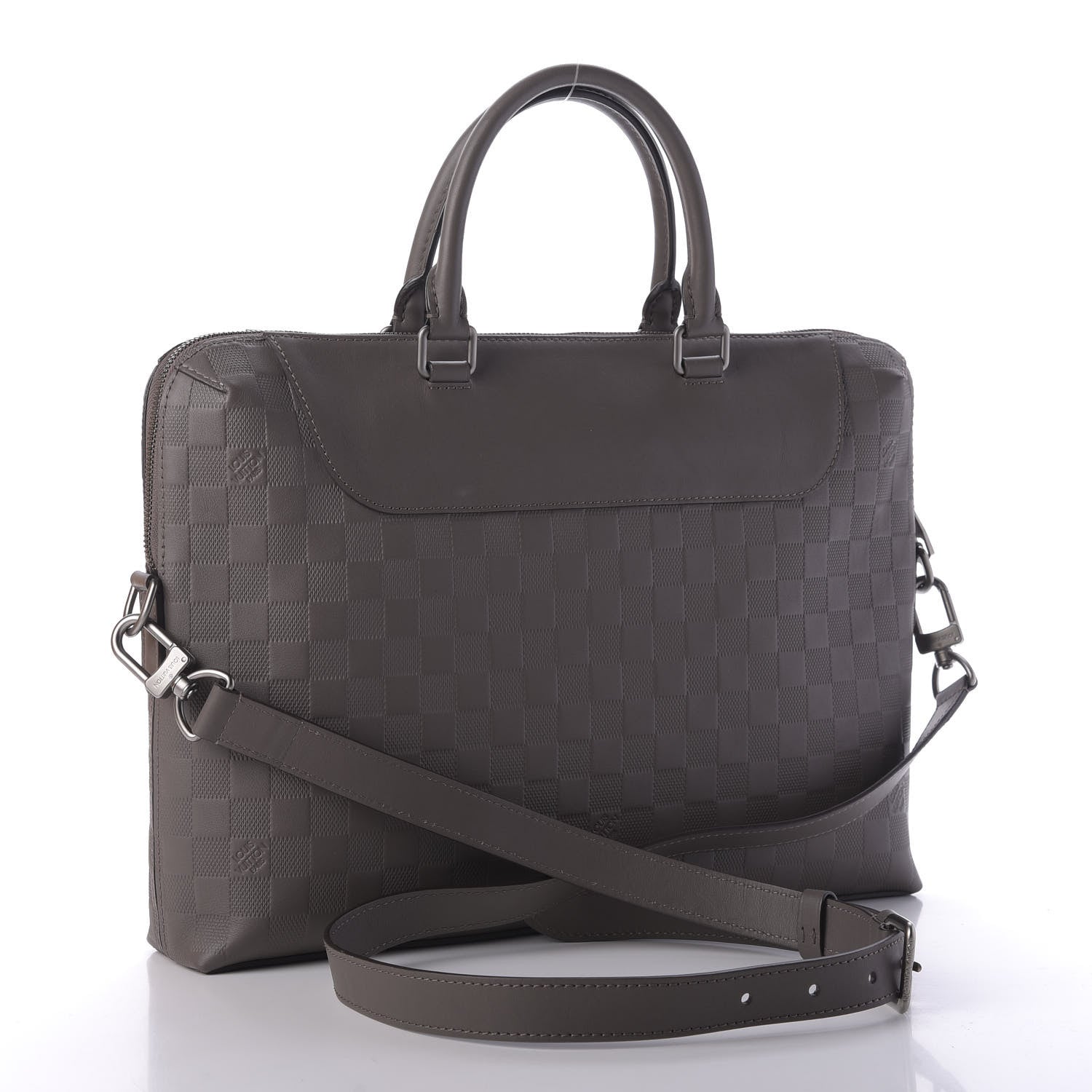 Louis Vuitton Damier Infini Porte-Documents Jour NM Granit 4 of 10