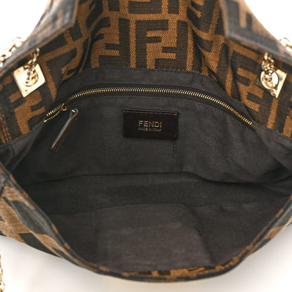 Fendi Zucca Maxi Baguette Bag Tobacco 5 of 10