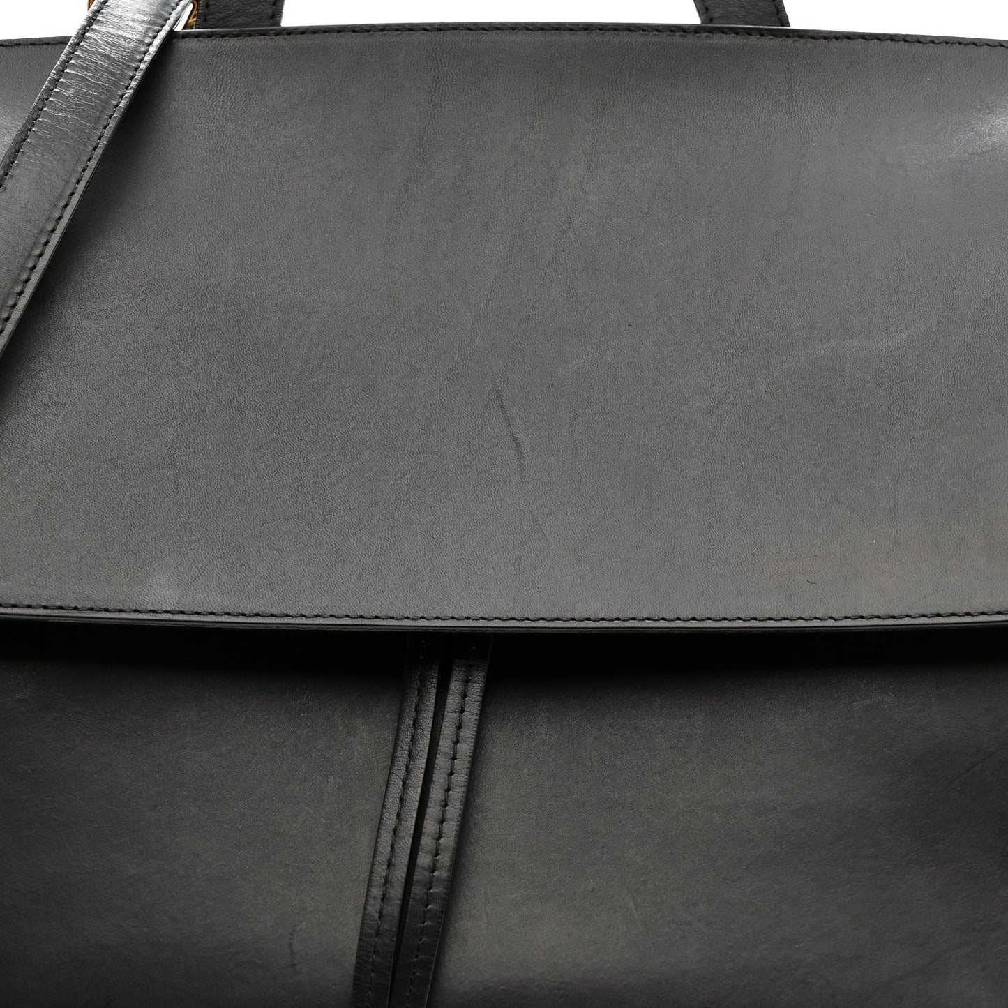 Calfskin Lady Bag Black Flamma