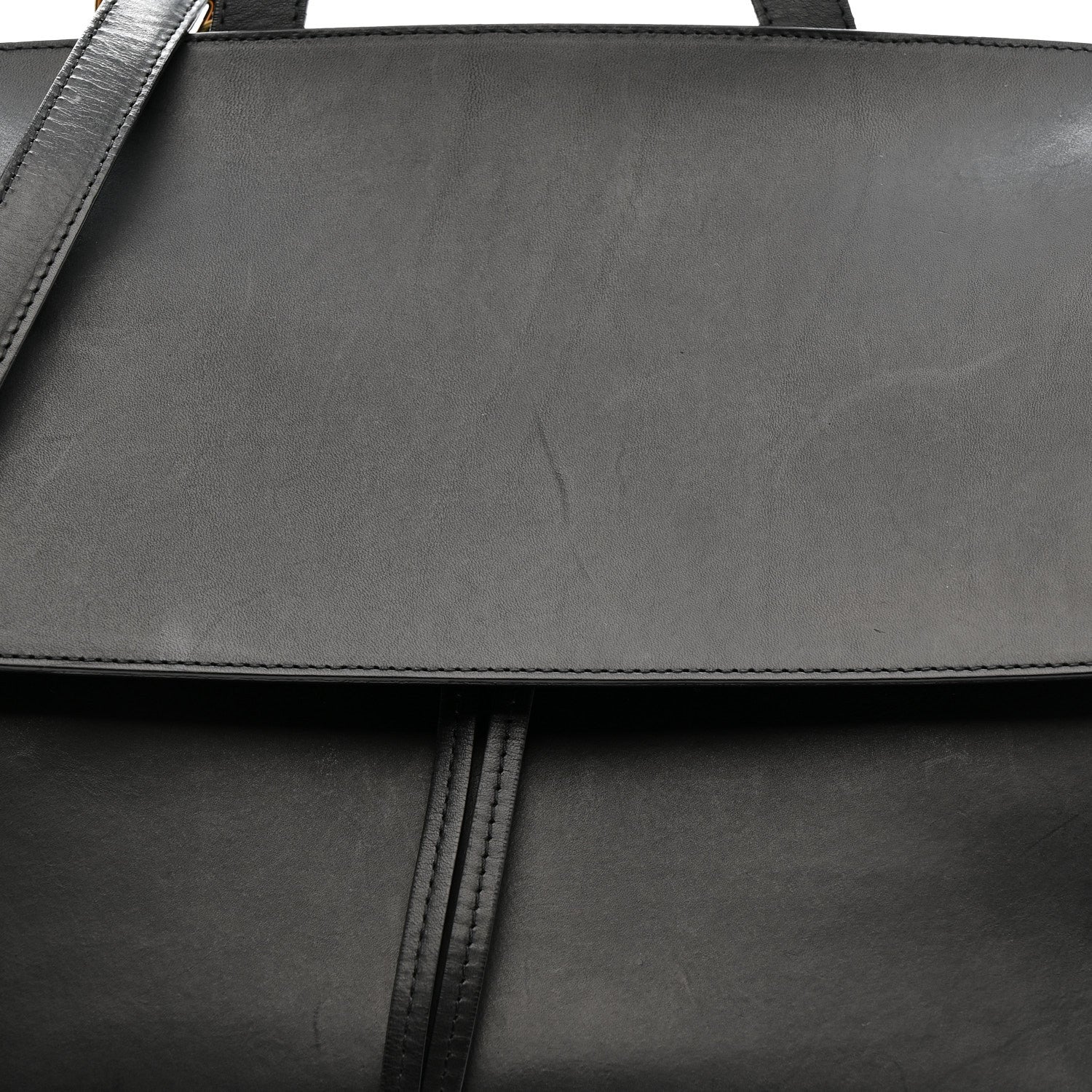 Mansur Gavriel Calfskin Lady Bag Black Flamma 8 of 13